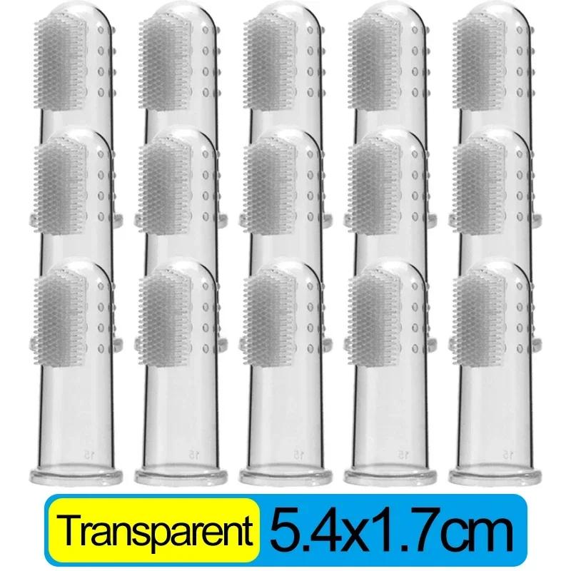 Silikónové mäkké prstové kefky na zuby pre domáce zvieratá Psí kefka Nástroj na starostlivosť o zuby proti zápachu z úst a zubnému kameňu Mačacie čistiace drhlo Silikagélové potreby pre domáce zvieratá