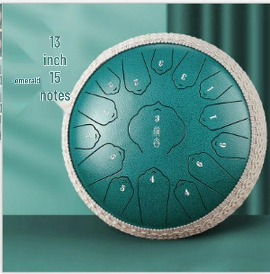 Qian Gu 14-Inch Worry-Free 15-Tone Handpan Drum for Beginners