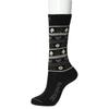 DESCENTE Junior Odor Far Silver Ion Socks for Juniors and DWDWJB61 BLK Socks, Antibacterial, Resistant, Warm, Infrared, (Ag+) Kids,