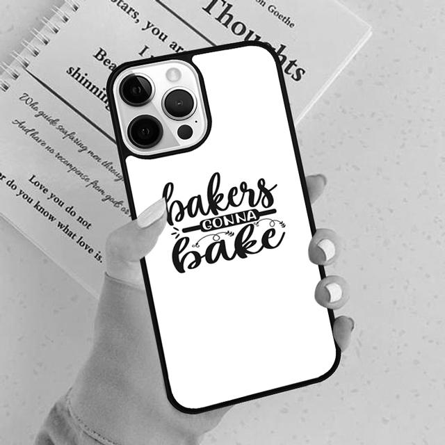 Bakers Gonna Bake phone Case Cover For iPhone 17 Air 16 15 14 Plus apple 16 11 12 13 Pro Max coque