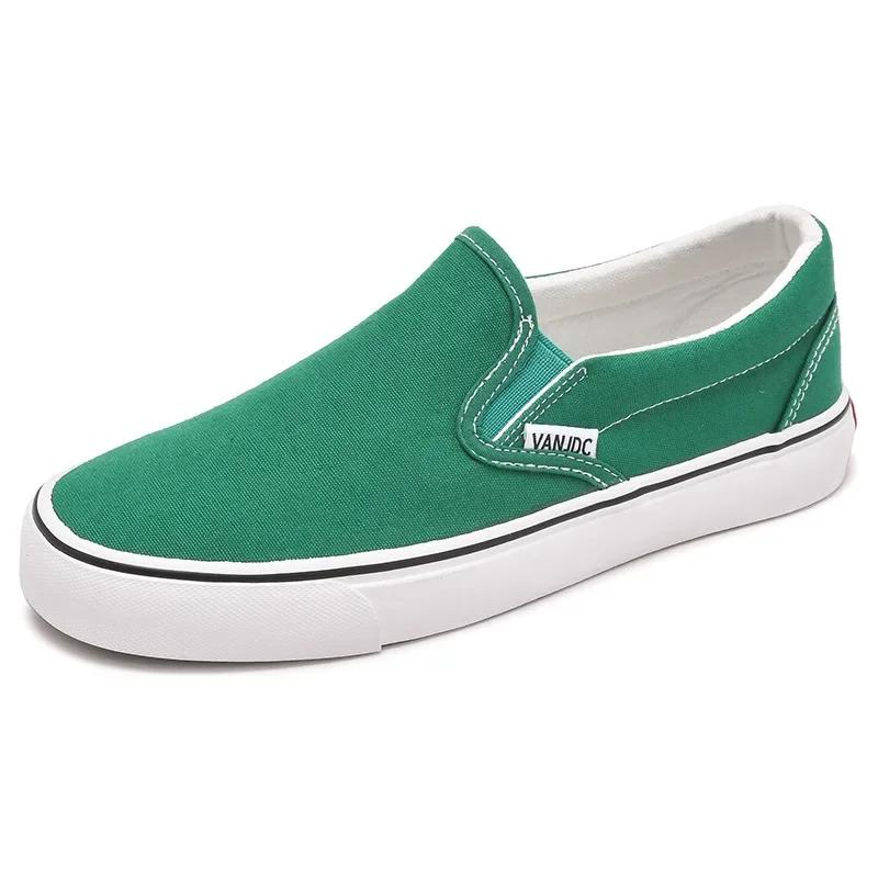 Canvas Shoes Women Couple Slip On Flat Comfortable Casual Shoes Fashion Platform Ladies Vulcanized Shoes Zapatillas Mujer 2025