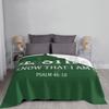 Be Still And Know Blanket For Sofa Bed Travel Psalm 46 10 Scripture Christian Christ Jesus Bible Verse Bible