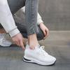 Baskets Mode pour Femmes Chaussures Décontractées Femmes Talons à Plateforme Compensées Augmentant la Hauteur Tricotées Dames Maille Respirante Chaussures Vulcanisées