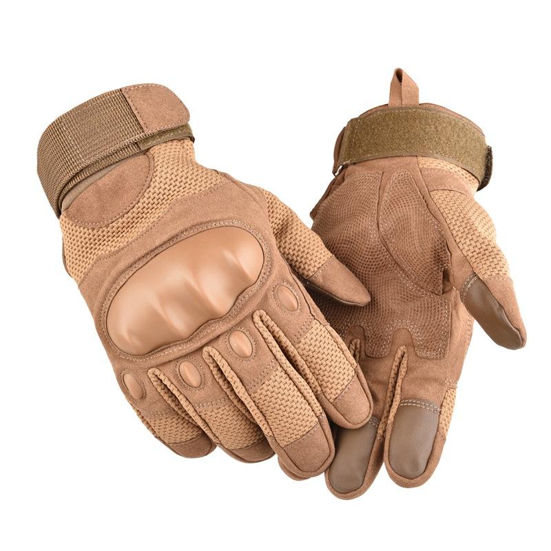Tactical Gloves Military Fans Full Finger Training Fighting Hard Shell Touch Screen Military Fans Sports Mountaineering Cycling Motorcycle Gloves