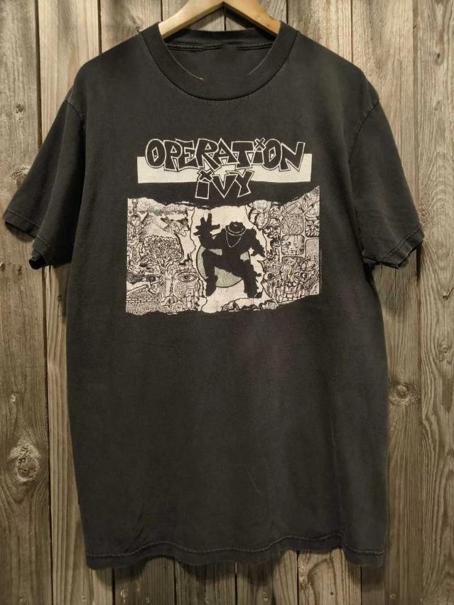 Band Tees Vintage Operation ivy Unisex T-shirt Cotton All Size MC1135 L