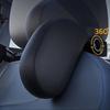Car Seat Headrest Pillow Adjustable Angle Support Travel Rest Memory Pillow Car Headrest Pillow with Hook Interior Accessories