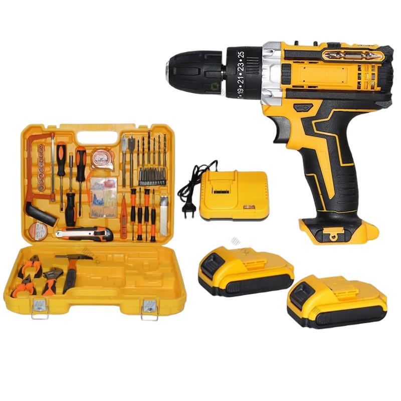 21V Impact Drill: Three-Mode Electric Handheld Screwdriver with Industrial-Grade Performance