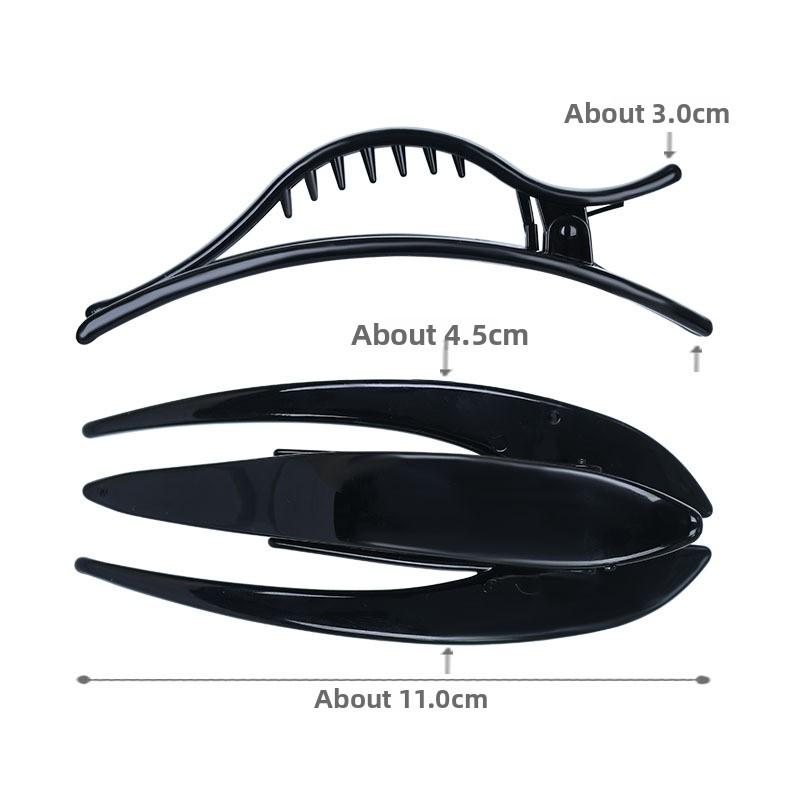 Hair Clip Accessories Lacquered Straight Swallower Tail ClipLarge Duckbill Clip Coil Hair Clamp Horizontal Clip