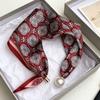 Luxus Sommer Dünner Perlen Damen Seidenschal Magnetischer Verschluss Fauler Schal Mädchen Süß Elegant Anhänger Schlüsselbein Kette Halstücher