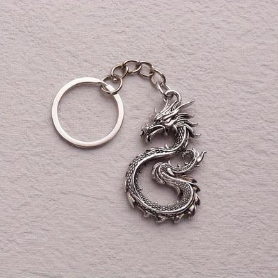 Zodiac Dragon Pendant Necklace: Stylish, Simple, All-Match Design for Boys and Girls - Universal for Spring and Summer Sweaters.