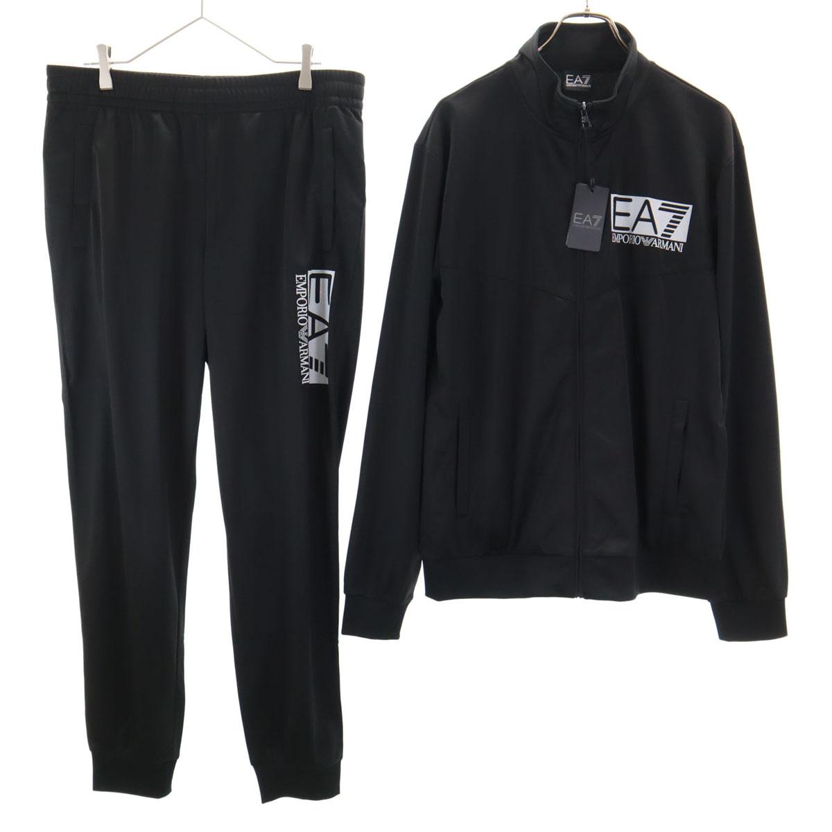 

неиспользованная трикотажная куртка Emporio Armani EA7 Комплект XL Серия Black Мужская Б/У