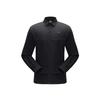 Hiking Series Outdoor Brand Logo Solid Color Breathable Warm Polo Long Sleeve Shirt Unisex Shirts 15133216