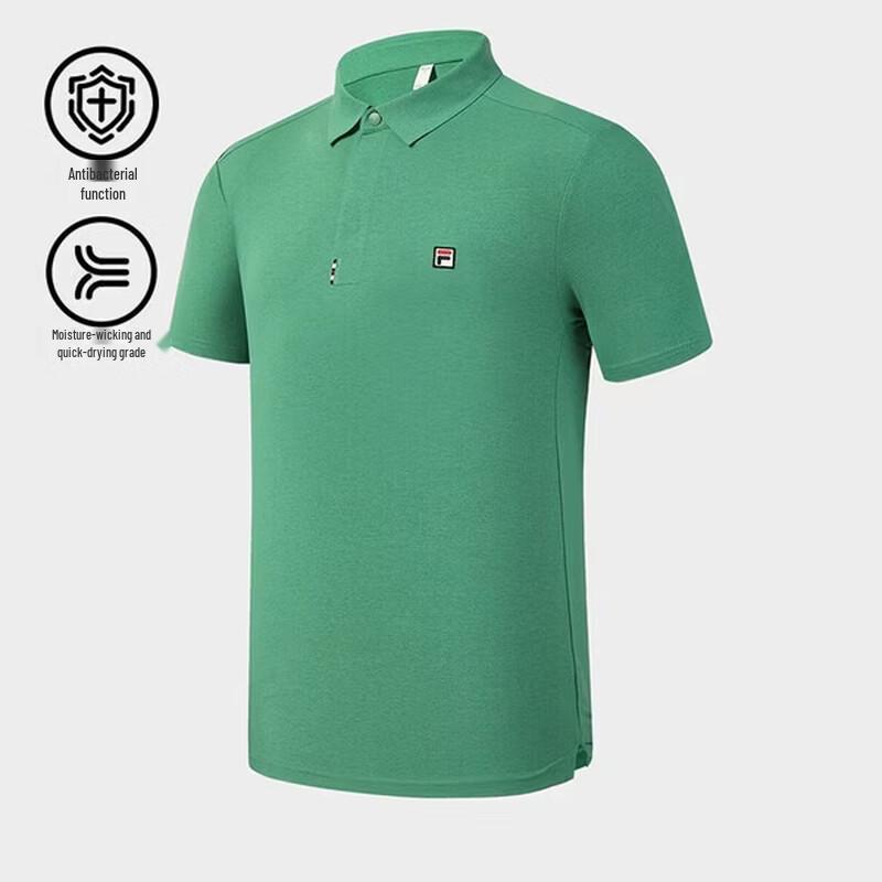 FILA Men s Quick-Dry Tennis Polo Shirt L