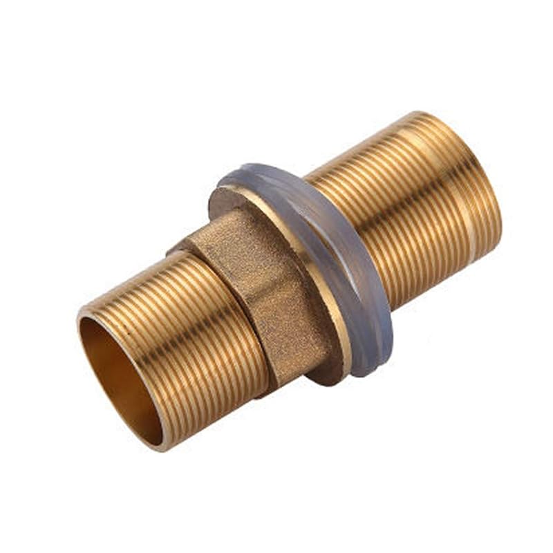 Faucet Nipple with Locking Nut and Washers 6 Inch Extra Length Shank Nuts Faucet Tap Extension Threaded Pipe Mounting Hardware Part 15cm