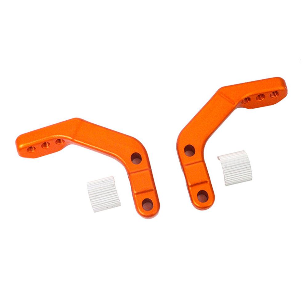 Motorcycle Front Handlebar Hand Guard Mount Kit with Aluminium Alloy Bracket Designed for Secure and Stable tallation