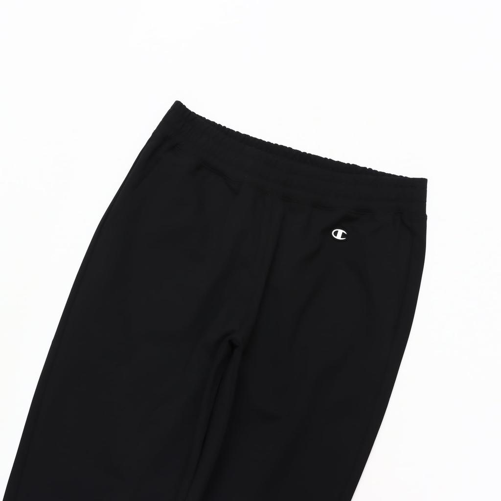 Champion Basic Sport Stretch Logo Long Black Women's Quick-Drying One-Point Pants, (CW-ASF01)