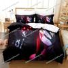 Mieruko-chan Modern Bedding Set Single-Twin-Full-Queen-King Size Adult Kid Bedroom Breathable Duvet Cover 3D Print Vibrant Anime