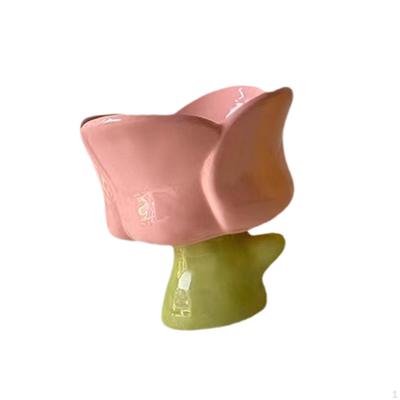 Ceramic Sundae Cups for Ice Cream And Milkshakes 250ml Dessert Bowls