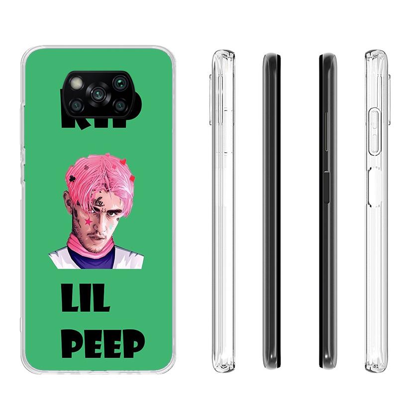 Lil Peep Singer Phnoe Case for Xiaomi Poco X5 X6 X7 Pro X4 Gt F7 Ultra M8 M7 Redmi 15C 15 13C 13 12C 12 Unique Cover Coque Poco