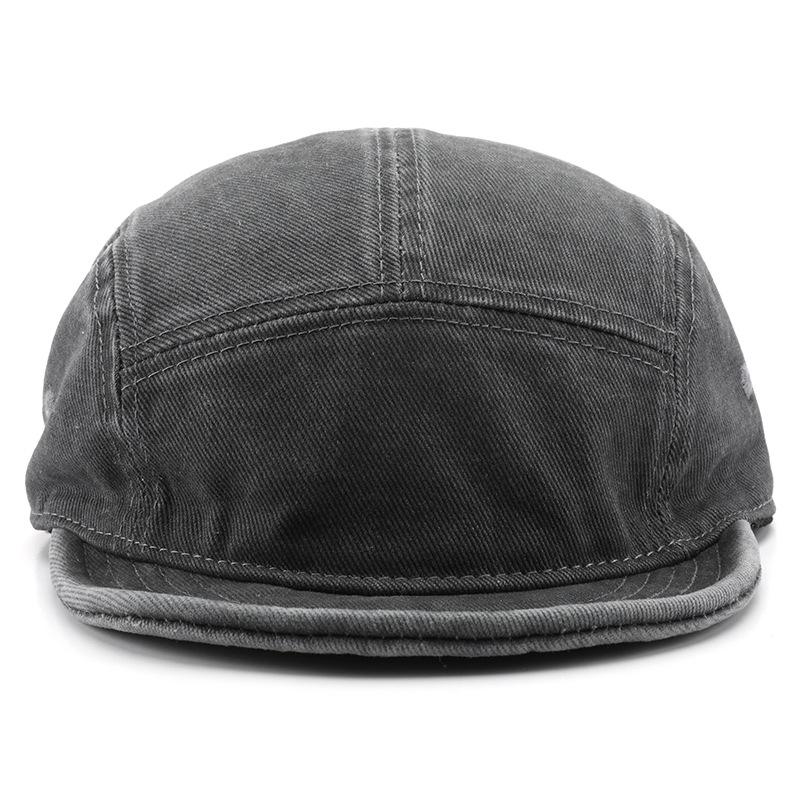 

Spring and Autumn solid color light board short brim cap outdoor street sports travel sunscreen baseball cap хакі