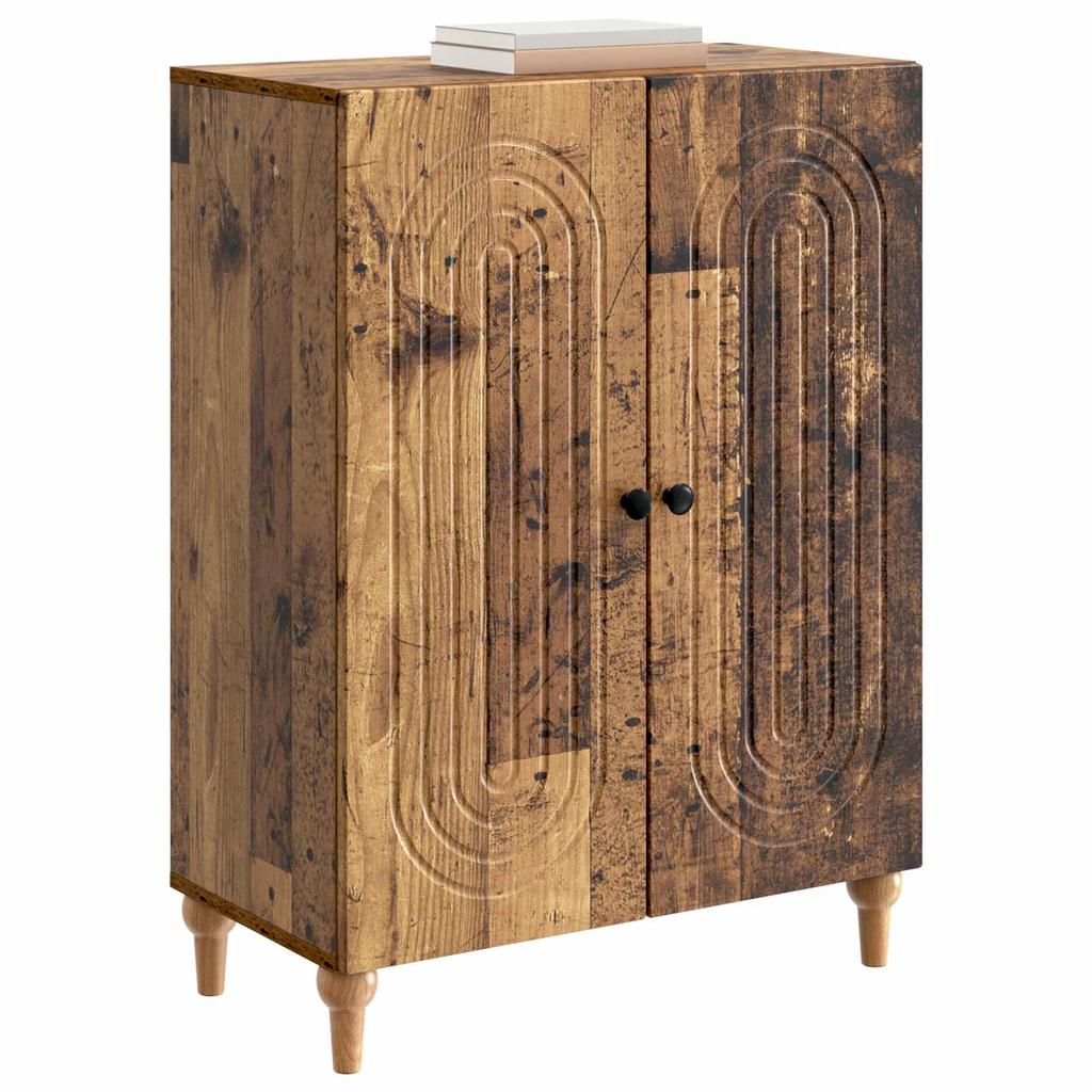 Sideboard Reclaimed Wood 66 x 34.5 x 90 cm Engineered Wood