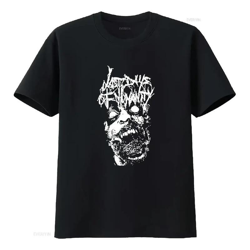 Camiseta Goregrind De Last Days Of Humanity Vintage Crust Pu S разноцветный