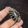 Ruby Zoisite Pendant Cage Jewelry 925 Sterling Silver Pendant 18K Gold Plated Pendant Gemstone Handmade Jewelry Gift For Mom Amazing Pendant