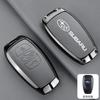 Alloy Leather Car Remote Key Shell Cover Case For Subaru WRX XV Crosstrek Legacy BRZ Forester Impreza STi Outback 2015-2019 Y3