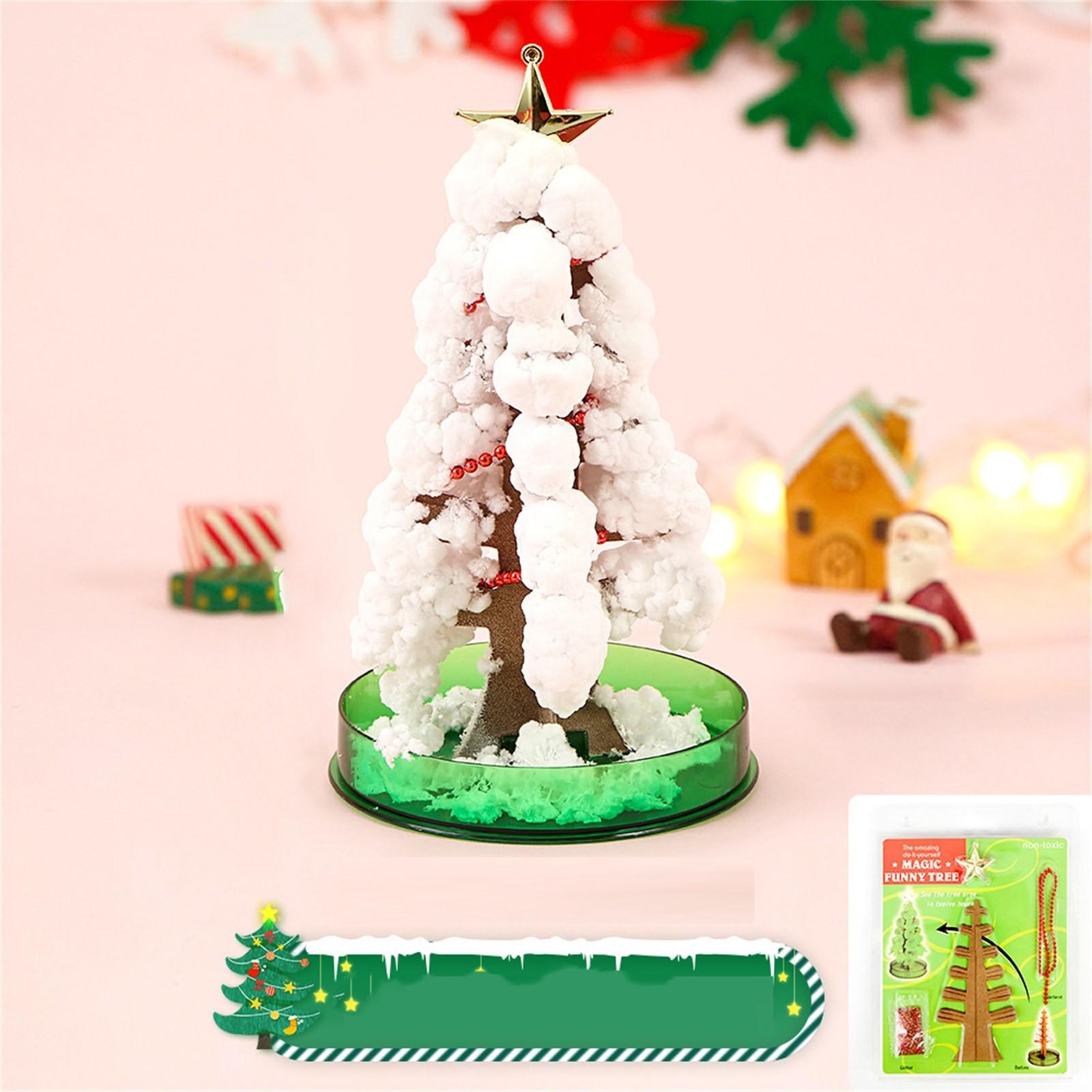 

Рождественский подарок бумажное дерево растущее дерево игрушка мальчики девочки новинка Рождество\30мл One Size