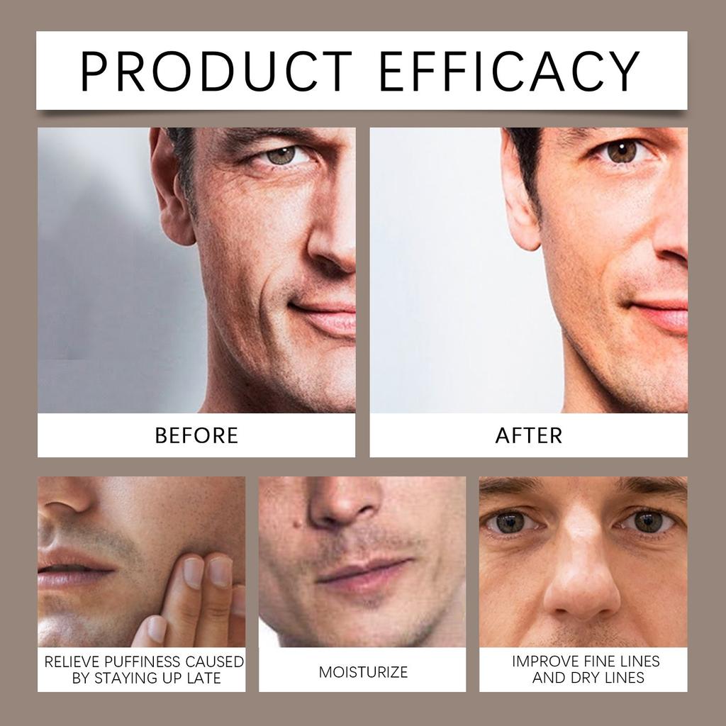 Retinol Kollagen Feuchtigkeitscreme für Männer Reduziert feine Linien, hellt auf, strafft, spendet Feuchtigkeit und macht weich 60g