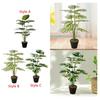 Artificial Plants Greenery Bonsai Potted Plant for Table Bedroom Farmhouse