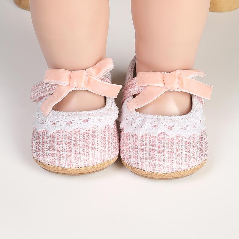 Baby Mädchen Flache Rutschfeste Schuhe Prinzessin Schuhe Erste Laufschuhe