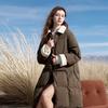Sancai 2025 Winter Long Loose Lapel Down Jacket