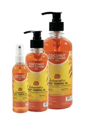 Olio abbronzante profondo al cocco