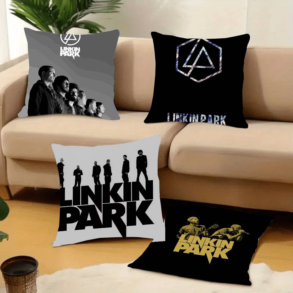 HOT-Band L-Linkin From Zero P-Park Pillow Case Home Decor Throw For Sofa Bed Car Room Decor Gift Idea