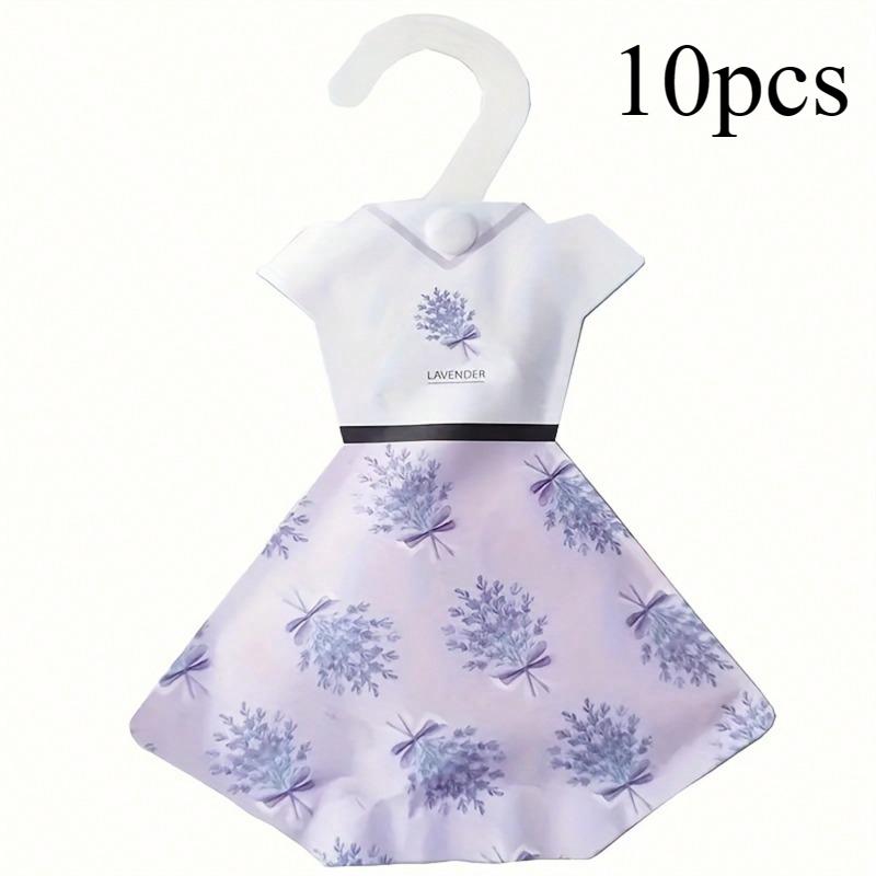 5PCS Hanging Aromatherapy Coating Cabinet Sachet Deodorizing Sachet Paper Bag Princess Skirt Girl Skirt Sachet Wholesale Hook Sachet