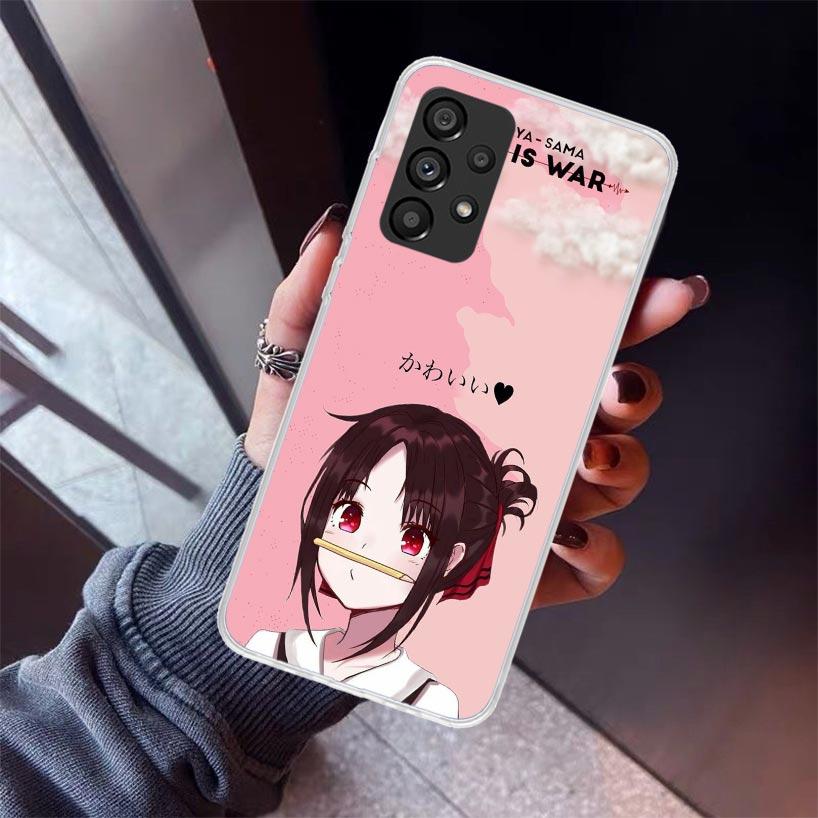 Kaguya Sama Shinomiya Phone Case For Samsung Galaxy A17 A57 A37 A16 A26 A36 A56 A15 A25 A35 A55 A14 A13 A54 A53 A34 A24 A33 A23