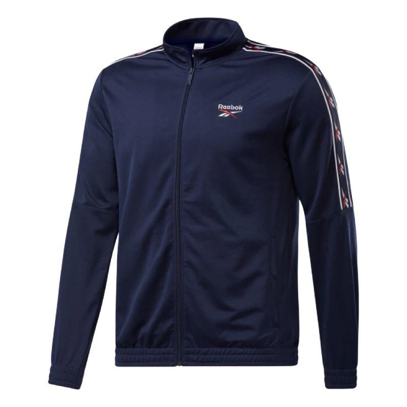 Reebok Jackets Men s Navy Blue Stand Collar Moderate Other FT7310 XL