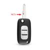 2/3 Buttons Remote Flip Car Key Shell Case Fob Cover for Renault Clio Megane Kangoo 2 Modus VA2 Blade Car Accessories