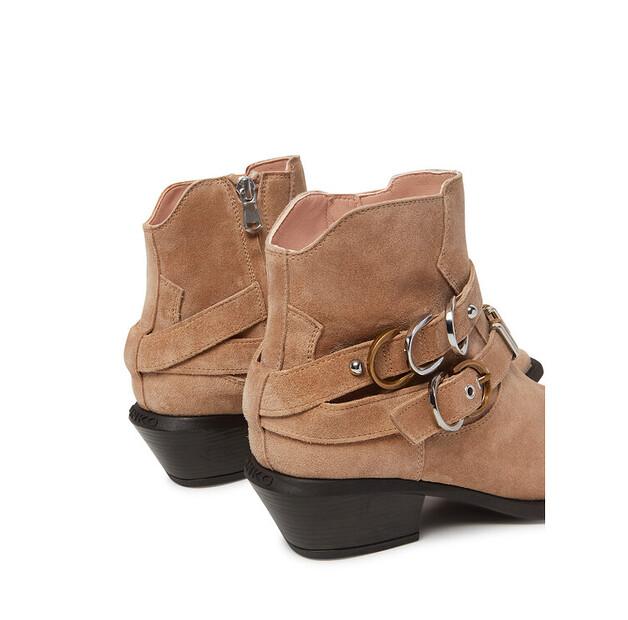 Ковбойские сапоги PINKO Tex 13 SD0343 P002 бежевые