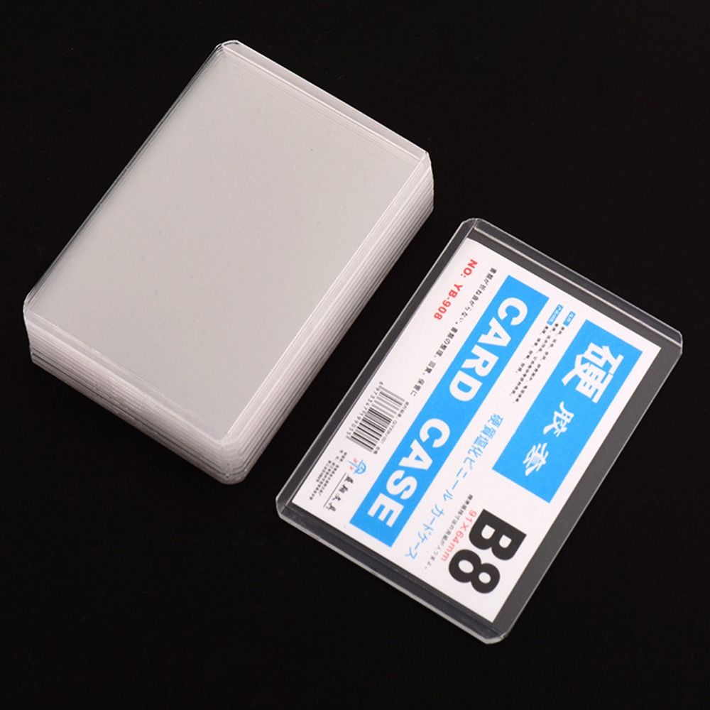 10pcs Transparent Clear Photocard Holder