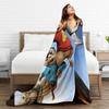 A-Alvin and the Chipmunks Blanket Cover  Plush Throw Blanket Bedding Couch Soft Warm Bedsprea,