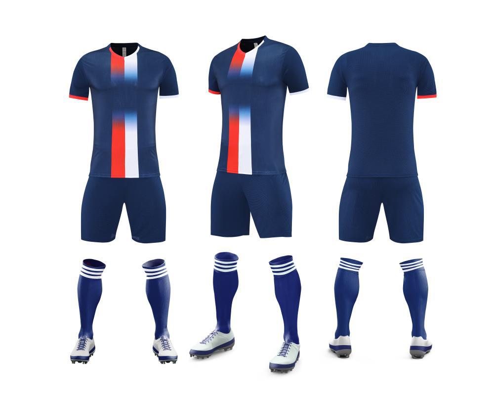 

Football Uniform Suit Short Sleeve Jersey Competition Training Quick-Drying Sports World Cup Fan Version Team 4XL