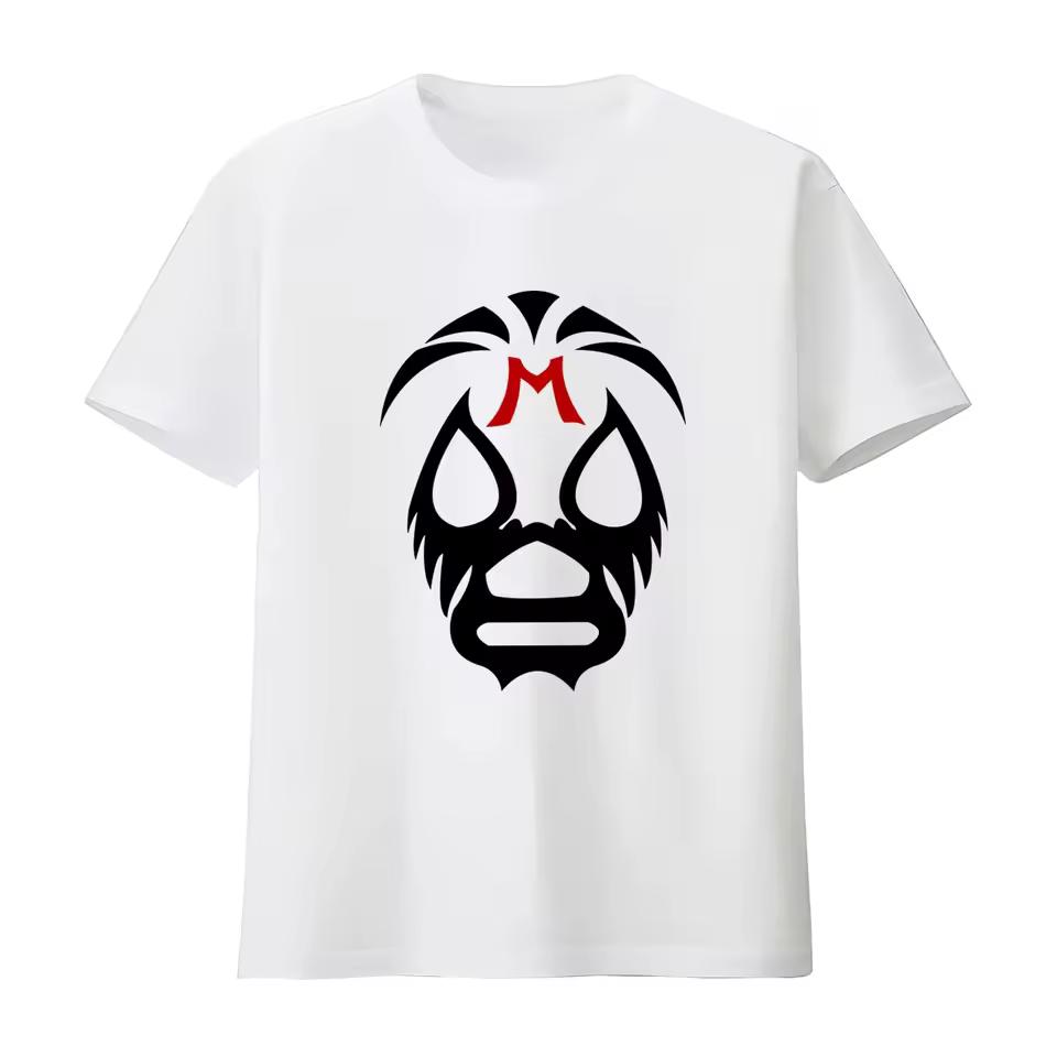 Mil Mascaras Mexican Wrestler Mask T Shirt Lucha Libre Themed T-shirt Men's Clothing and Women's Clothing 2026 Summer T Shirt