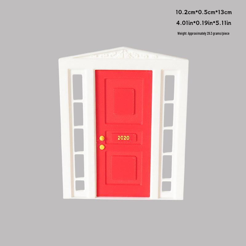 Miniature Handmade Dollhouse Doorway Decor Ornament