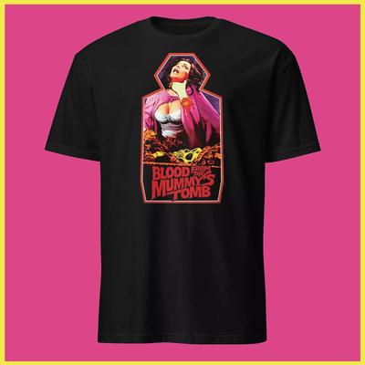 BLOOD FROM THE MUMMY'S TOMB - Horror T-Shirt Hammer Vintage Movie C@@L!