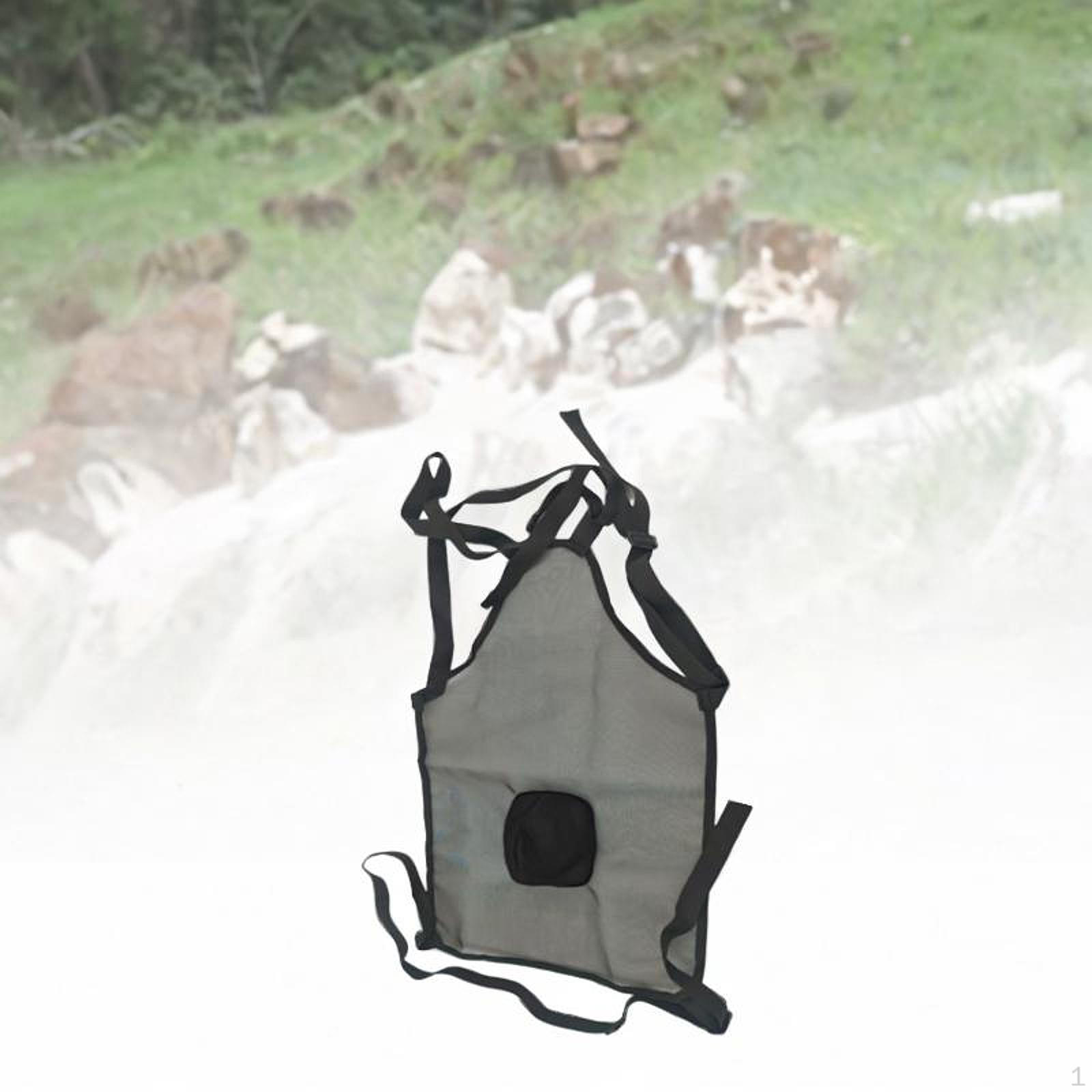 

Mating Apron for Male Goats with Adjustable Straps And Full Coverage Gray Blue