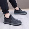 Old Beijing boots winter new men's hair cold-resistant wool velvet warm and comfortable casual men's snow boots