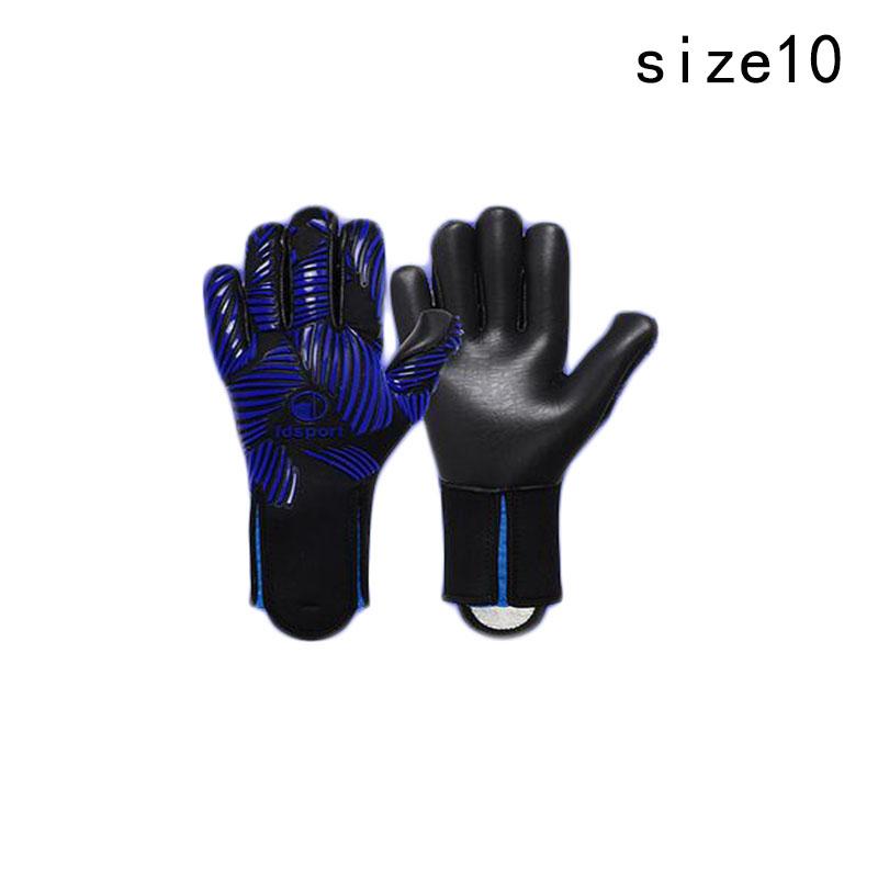 1pc Professional Goalkeeper Gloves Adults  Football Latex Thickened Protection Goalkeeper Soccer Sports Football Goalie Gloves
