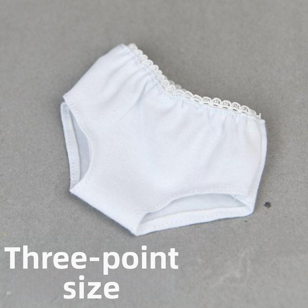 

Cute Lace Cotton Underwear Elasticity Briefs Underwear 1/3 BJD Doll/60cm Doll белый